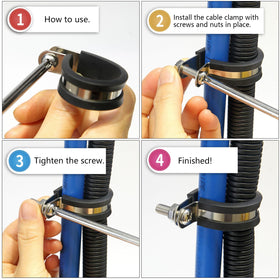 RTHIEAI R-shaped design simplifies installation and removal