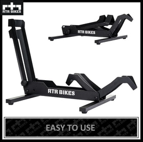 RTR BIKES Brutus non-slip feet protect floors and prevent sliding.
