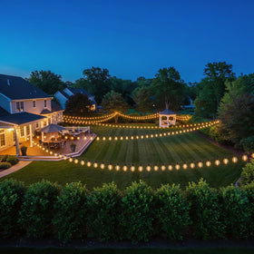 RTTY cafe and market settings glow with inviting, Edison-inspired lighting