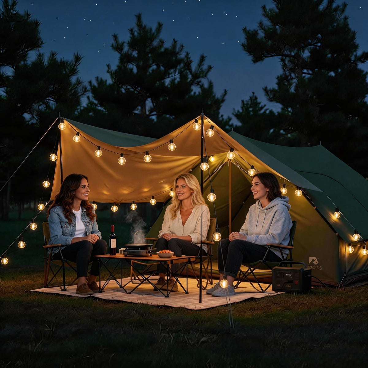 RTTY Durable, weather-ready lights ideal for deck, balcony, and garden setups.