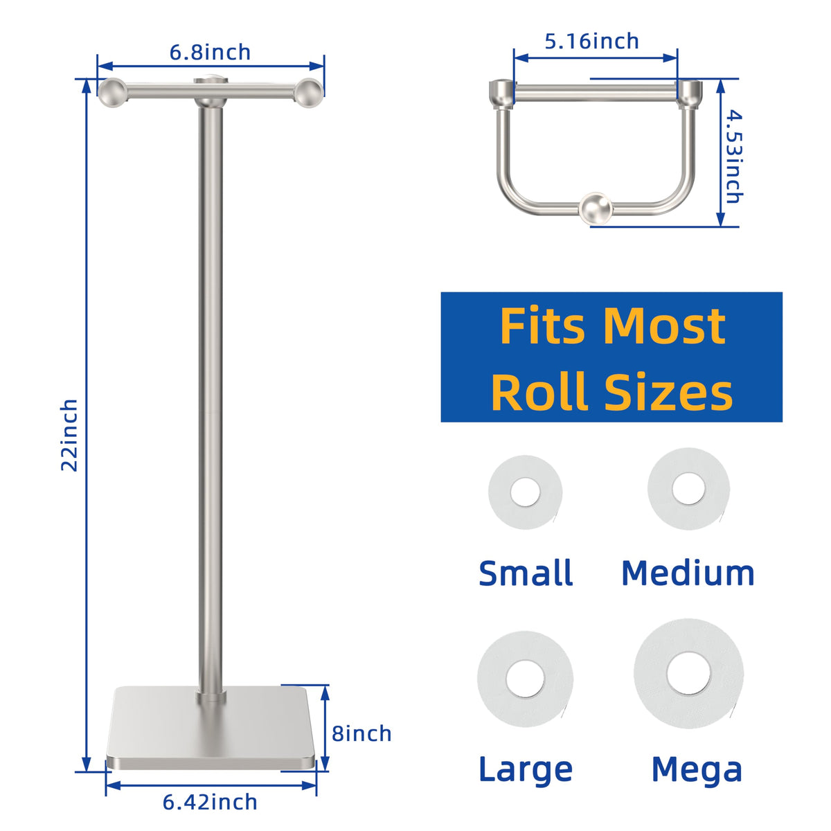 Ruacq dry-base design keeps the bottom away from water.