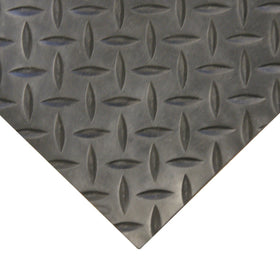 Outdoor moisture resistance of Rubber-Cal Diamond-Plate roll for walkways