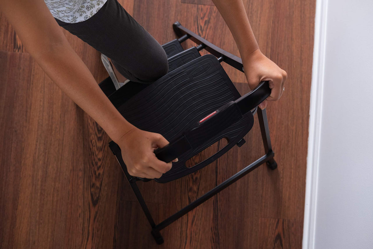 Rubbermaid ANSI Type 1 rated step stool ensures safety
