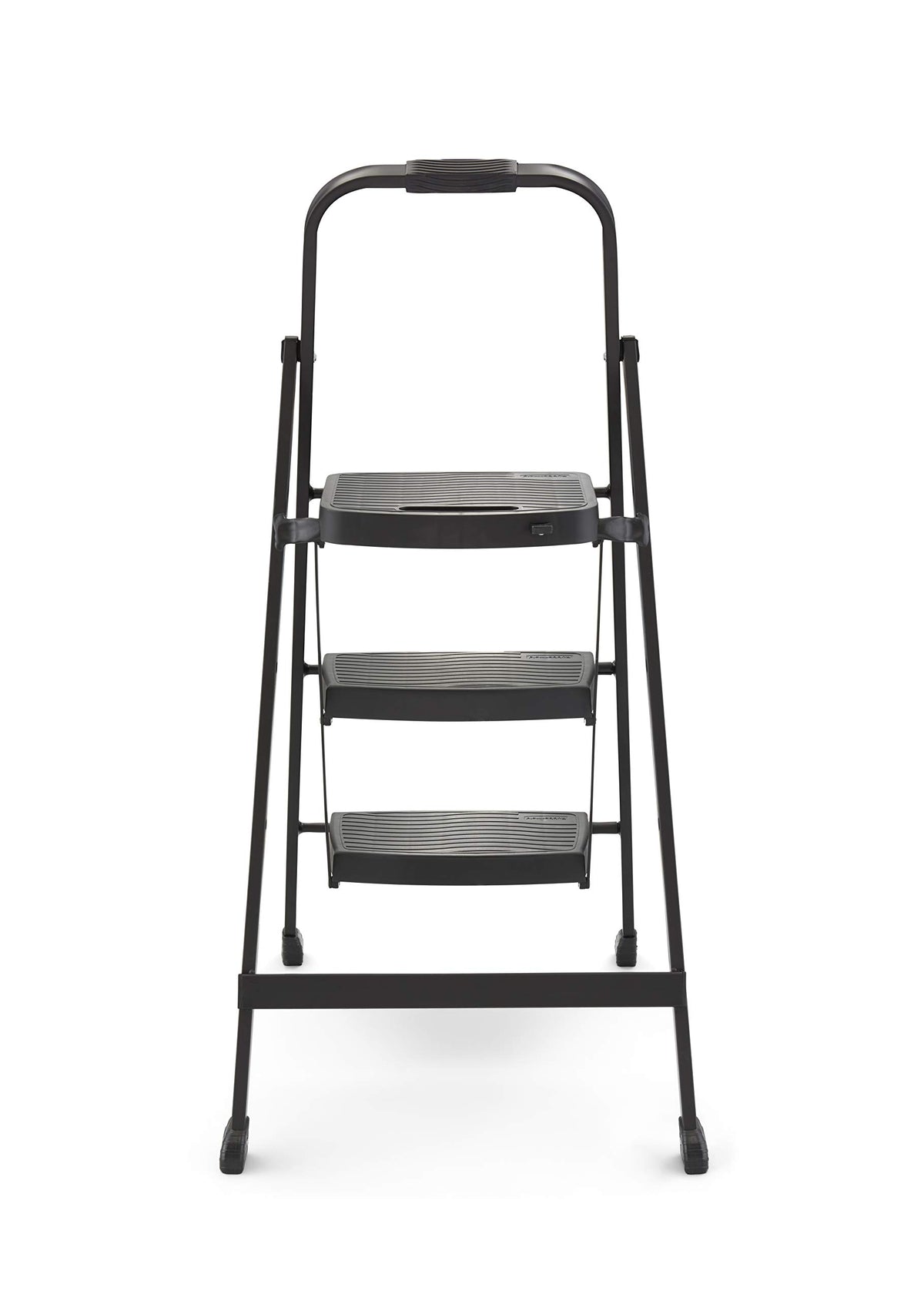 Rubbermaid stool with non-slip feet protecting floors during use