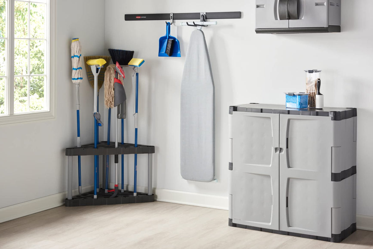 Rubbermaid FastTrack holds up to 30 tools for organized storage
