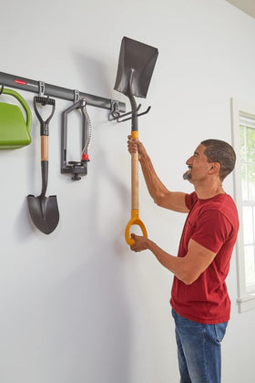Rubbermaid FastTrack locking hooks offer secure cargo up to 50 lbs