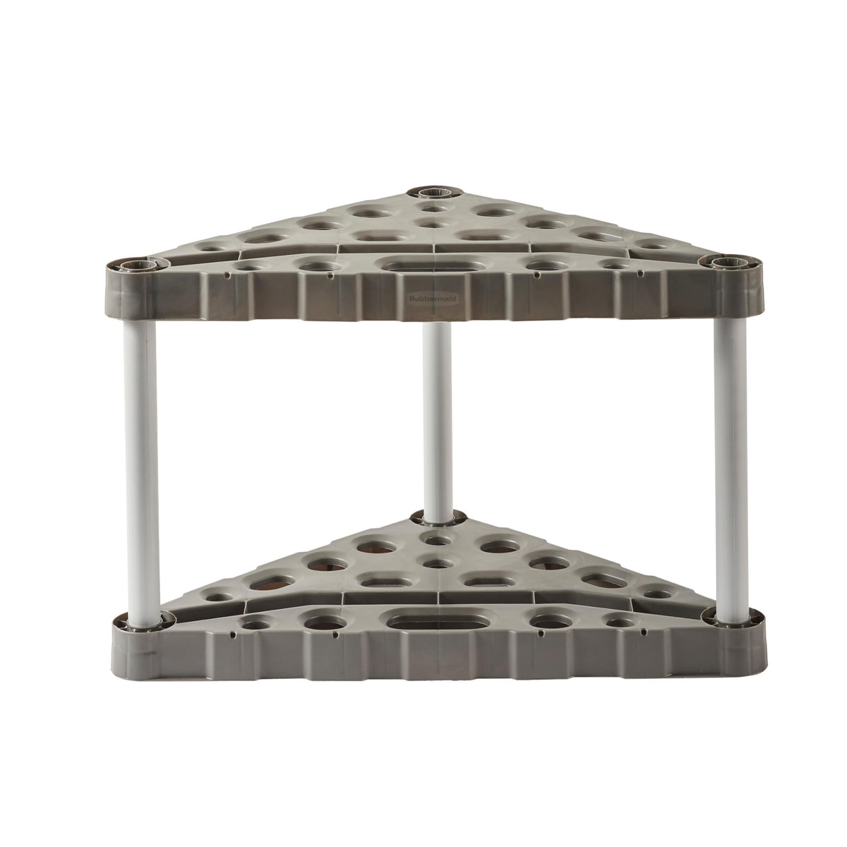 Rubbermaid FastTrack tool tower corner assembly for compact garage organization