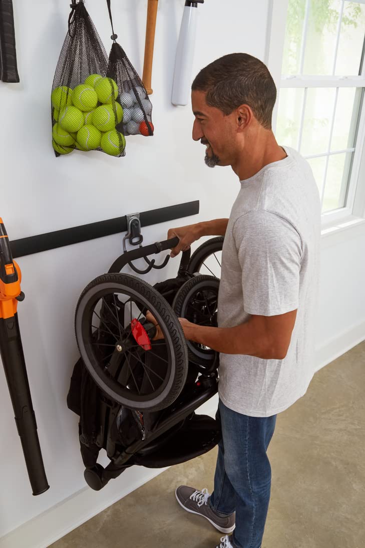 Rubbermaid FastTrack vertical ball rack keeps small components organized