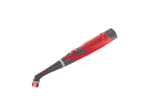 Rubbermaid Reveal Power Scrubber water-resistant-body withstands damp tasks