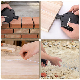 RUBII chalk line reel designed for construction and woodworking projects.