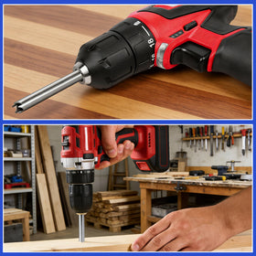 RUBII heat-treated polished bit resists wear during tough jobs.