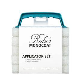 Rubio Monocoat applicator set handle for precise, even oil application on wood