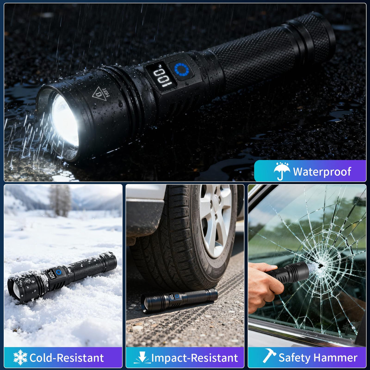 Ruboliy durable aluminum body built for rugged daily carry