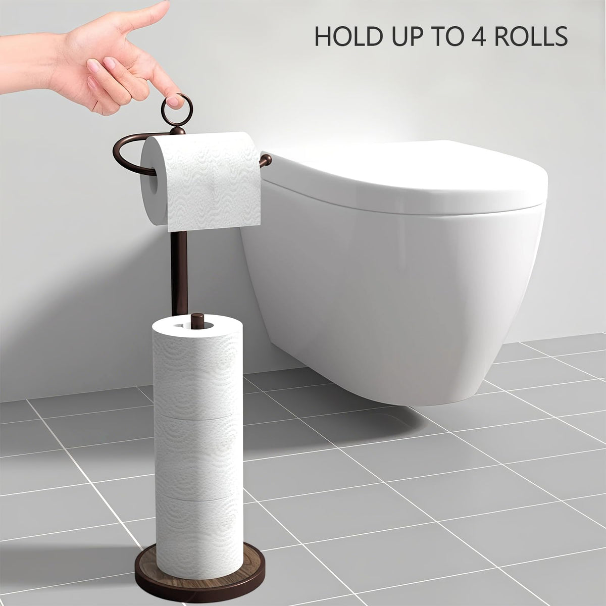 RUBOLTD space-saving design ideal for compact bathrooms and guest spaces.