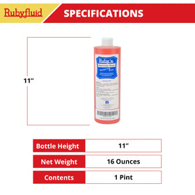 Rubyfluid made-in-USA flux bottle trusted for decades of soldering.