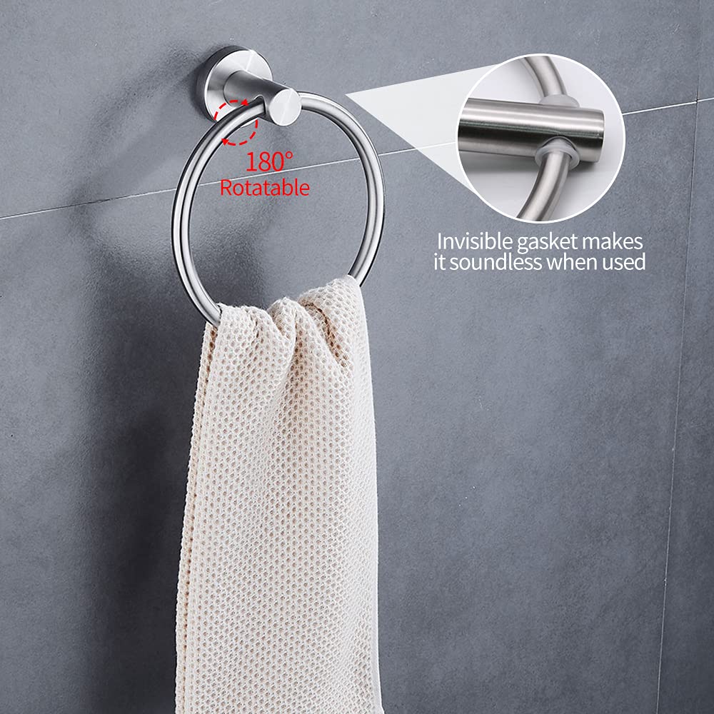 Ruby.Q concealed screws design for a clean, modern look.