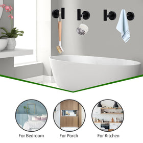 RubyQ concealed mounting for a clean wall look.