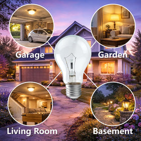 RUGACCG shatterproof bulb design stands up to rugged workshop environments.