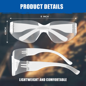 RUGGED BLUE scratch-resistant lenses stay clear in tough environments