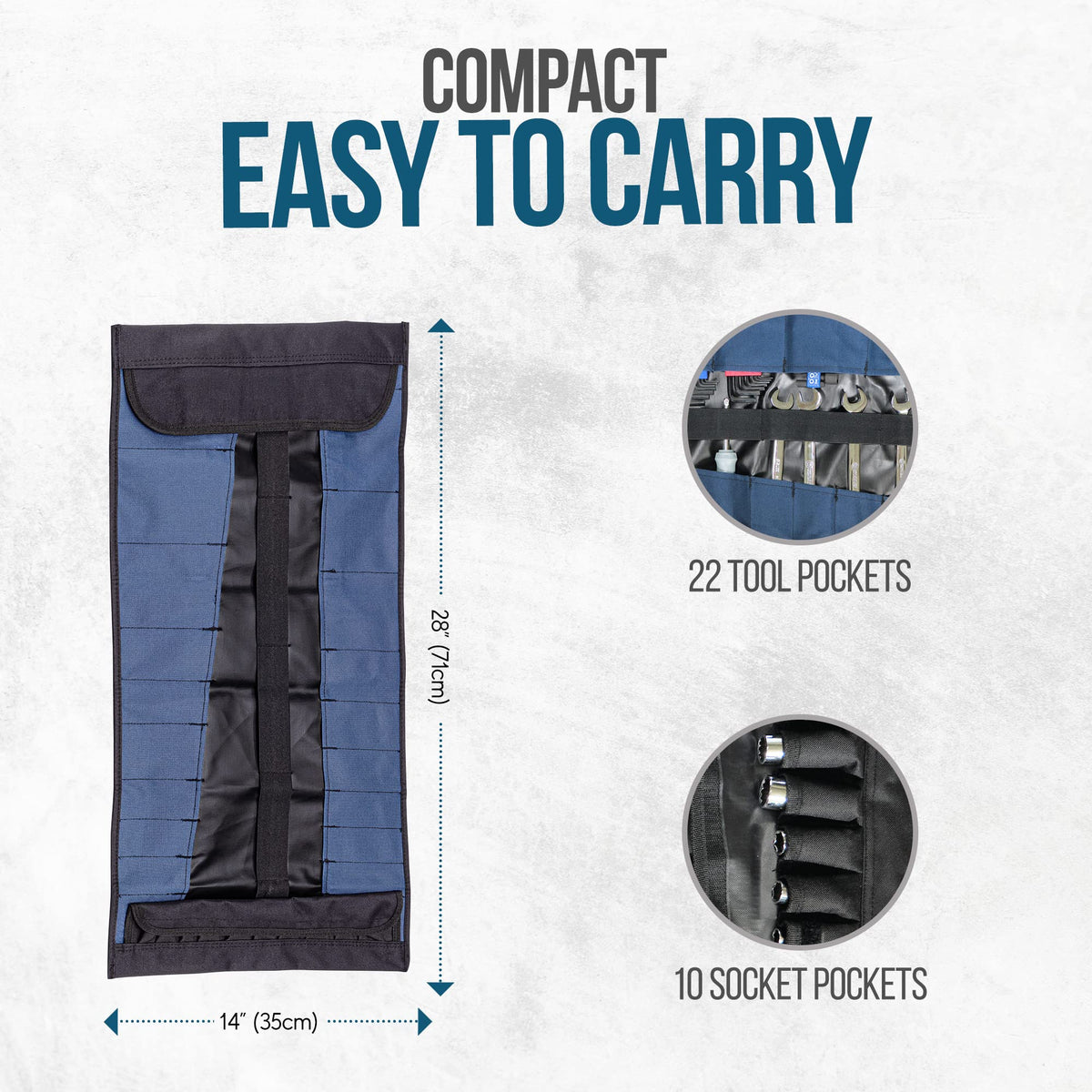 Rugged Tools socket sleeves keep sockets secure while moving between job sites
