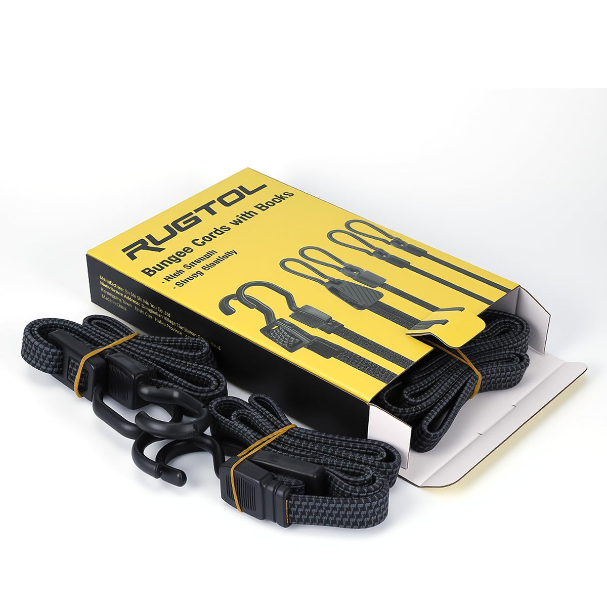 Rugtol tarp and camping setups stay secure with rugged cords