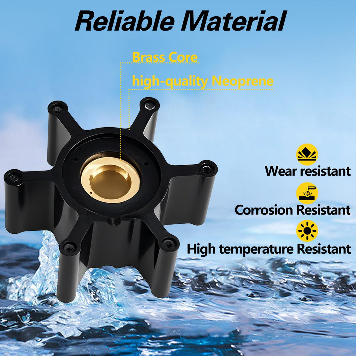 RUHUALIFE O-ring kit seals to prevent leaks during operation.
