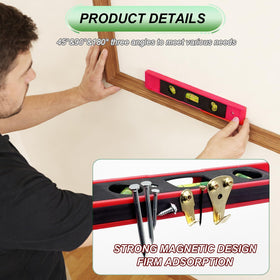 Ruibapa hanging kit D-ring hangers provide sturdy support for framed pieces.