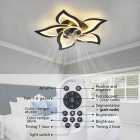 Ruibutrade Bluetooth app control for custom airflow and lighting
