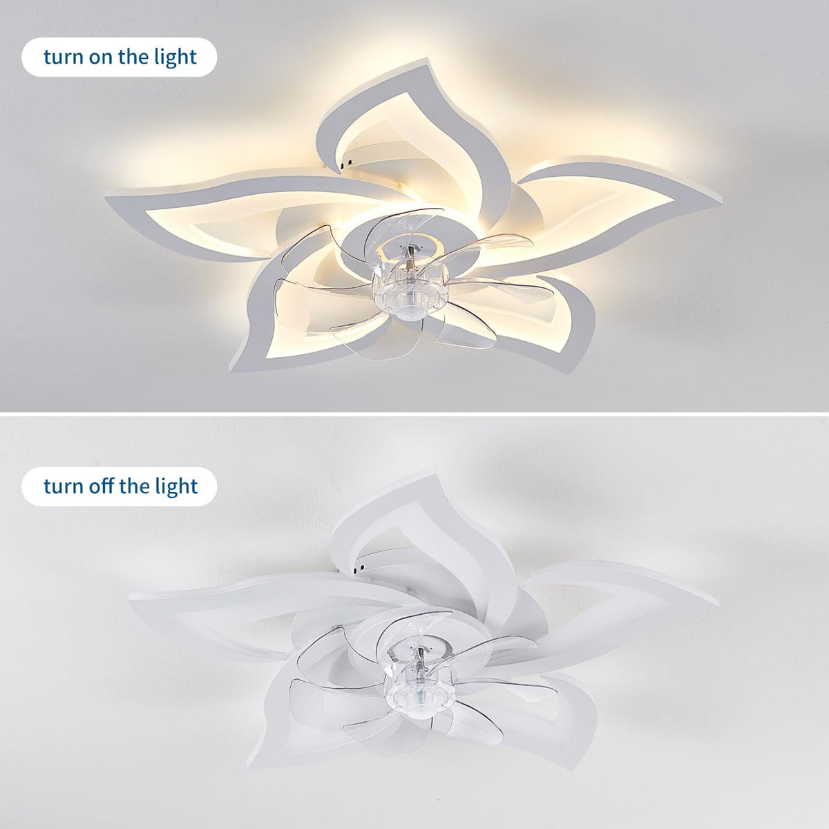 Ruibutrade six-speed fan control for customized comfort.