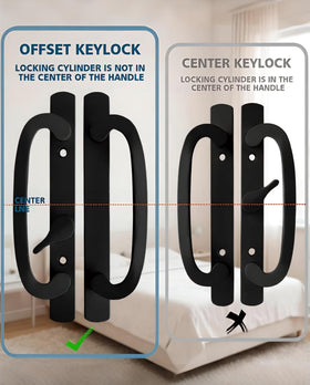 Ruigrit mortise lock and cylinder included for added security