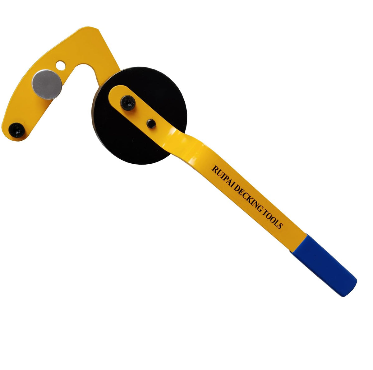 Ruipai deck straightening tool non-slip grips improve stability on 2x4 frames.