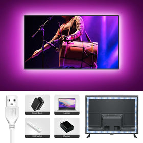 RUISHINE LED strip bedroom/living room ambiance enhances relaxation