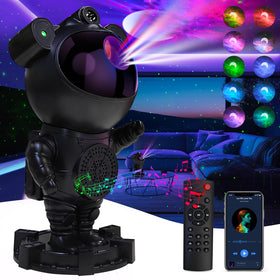 RUISHINE Star Projector: Astronaut angle adjustment for customizable nebula projection