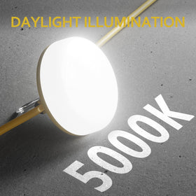 RUISUN LED lights plug-and-play installation for indoor or outdoor use