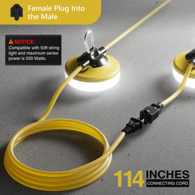 RUISUN LED lights with IP65 coating withstand rain and dust on job sites
