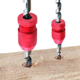 RUITOOL drill depth stop adjustable collar for small and large bit ranges.