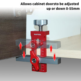 RUITOOL height adjustment range 0-55 mm for precise positioning