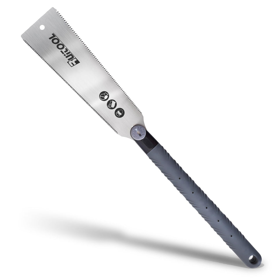 RUITOOL Japanese Pull Saw blade close-up, flexible SK-5 steel edge