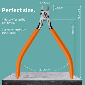 Reset spring on RUITOOL Nippers enables effortless cutting.