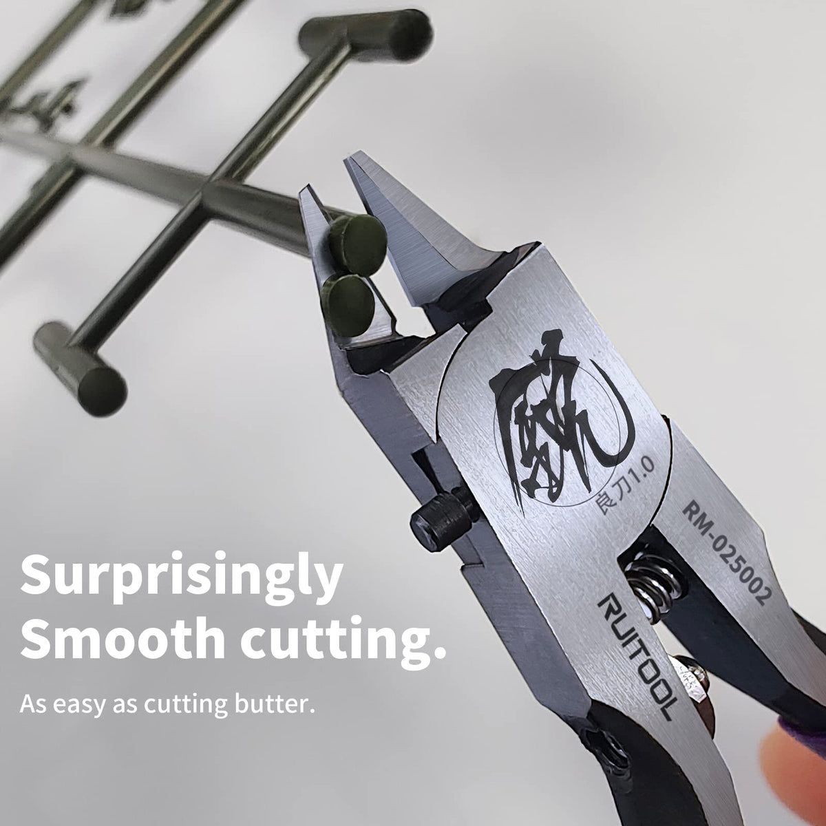 RUITOOL model nippers single-edge design for accurate trimming