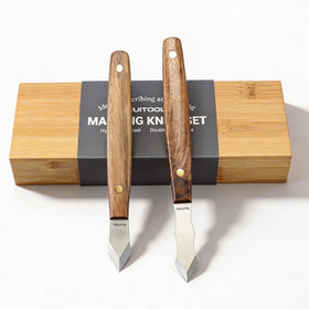 RUITOOL marking knife set with bamboo box for easy storage and gifting