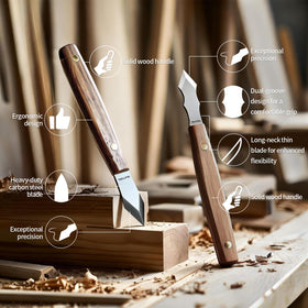 RUITOOL high-carbon steel blades offer edge retention and durability