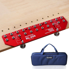 RUITOOL Shelf Pin Jig with 11 holes for fast, precise shelf installation.