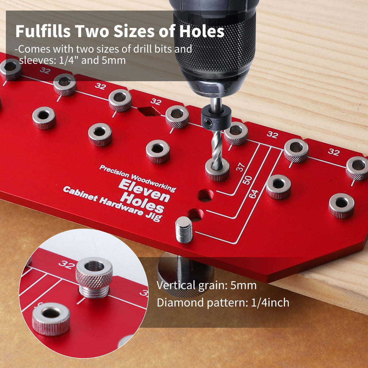 RUITOOL aluminum alloy body delivers durable performance for home projects.