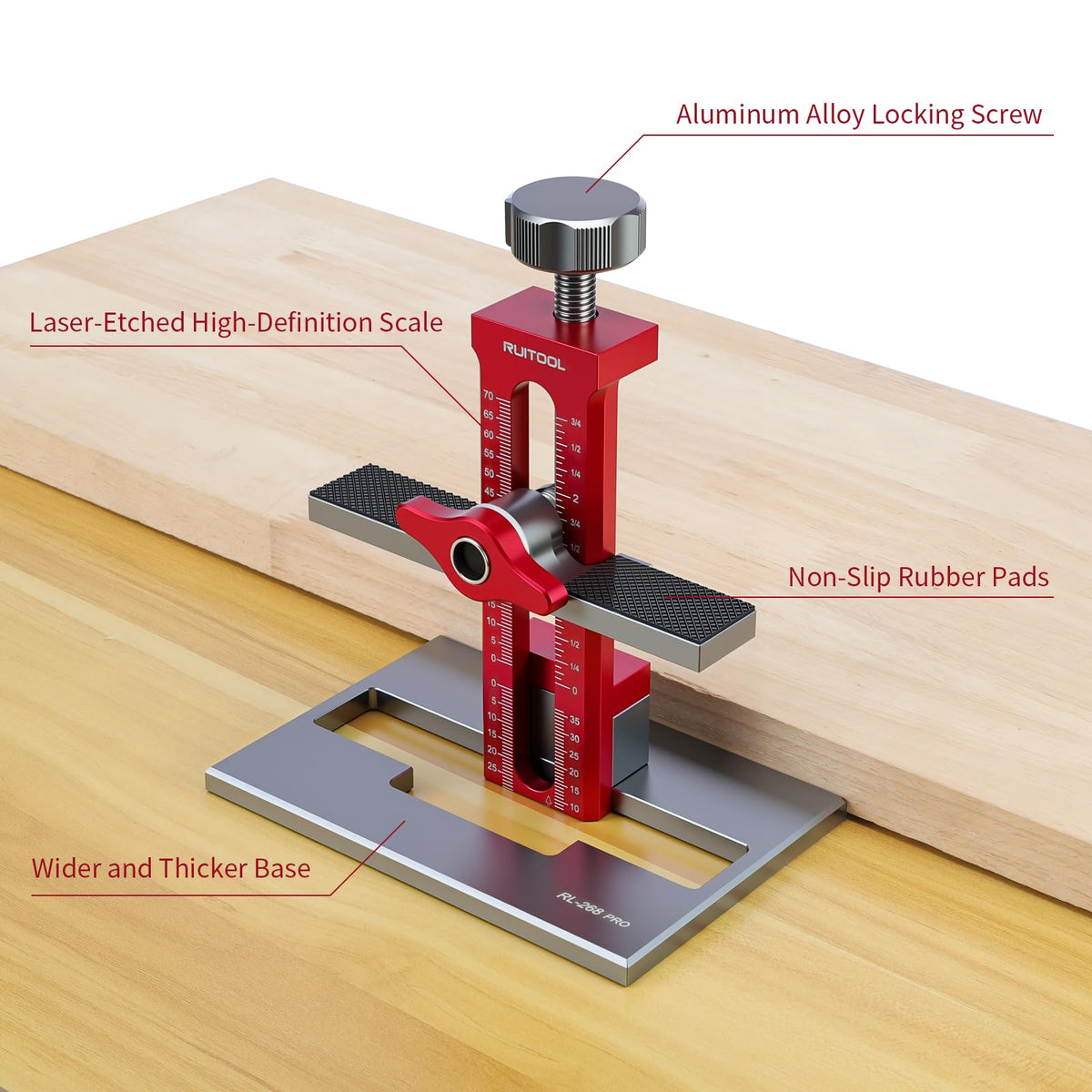 RUITOOL Upgrade 3-in-1 Jig included bits and bag simplify setup and transport.