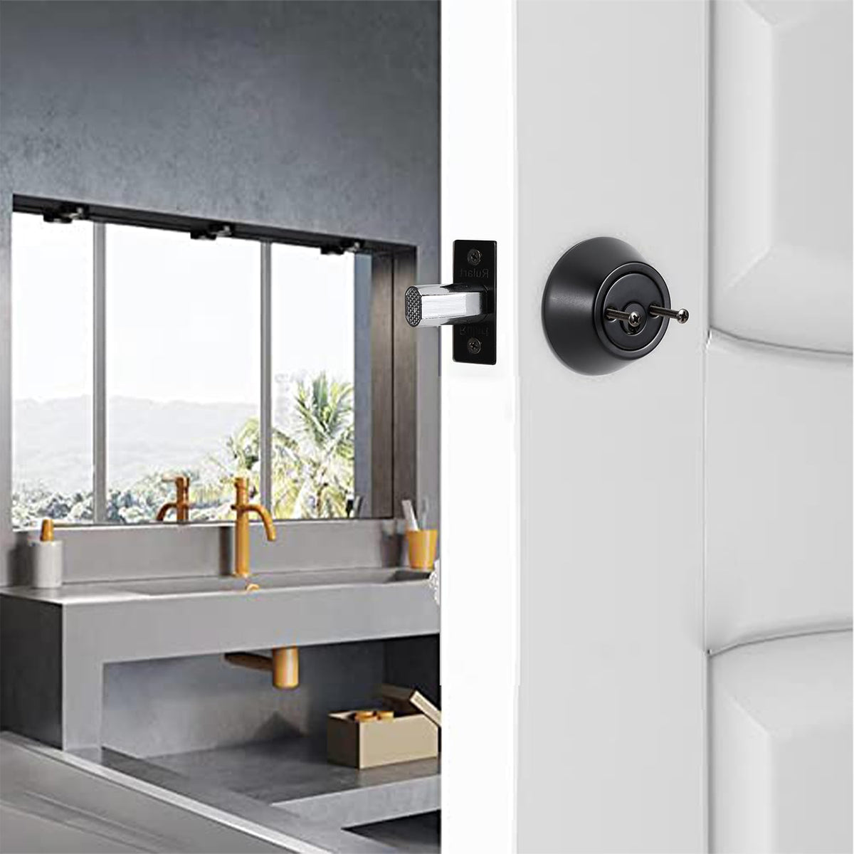 Rulart durability close-up showcases solid materials for long-lasting security.