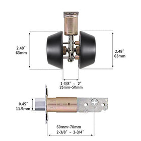 Rulart easy install depiction highlights screwdriver-only installation.
