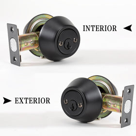 Rulart keyhole detail emphasizes copper cylinder and enhanced security.