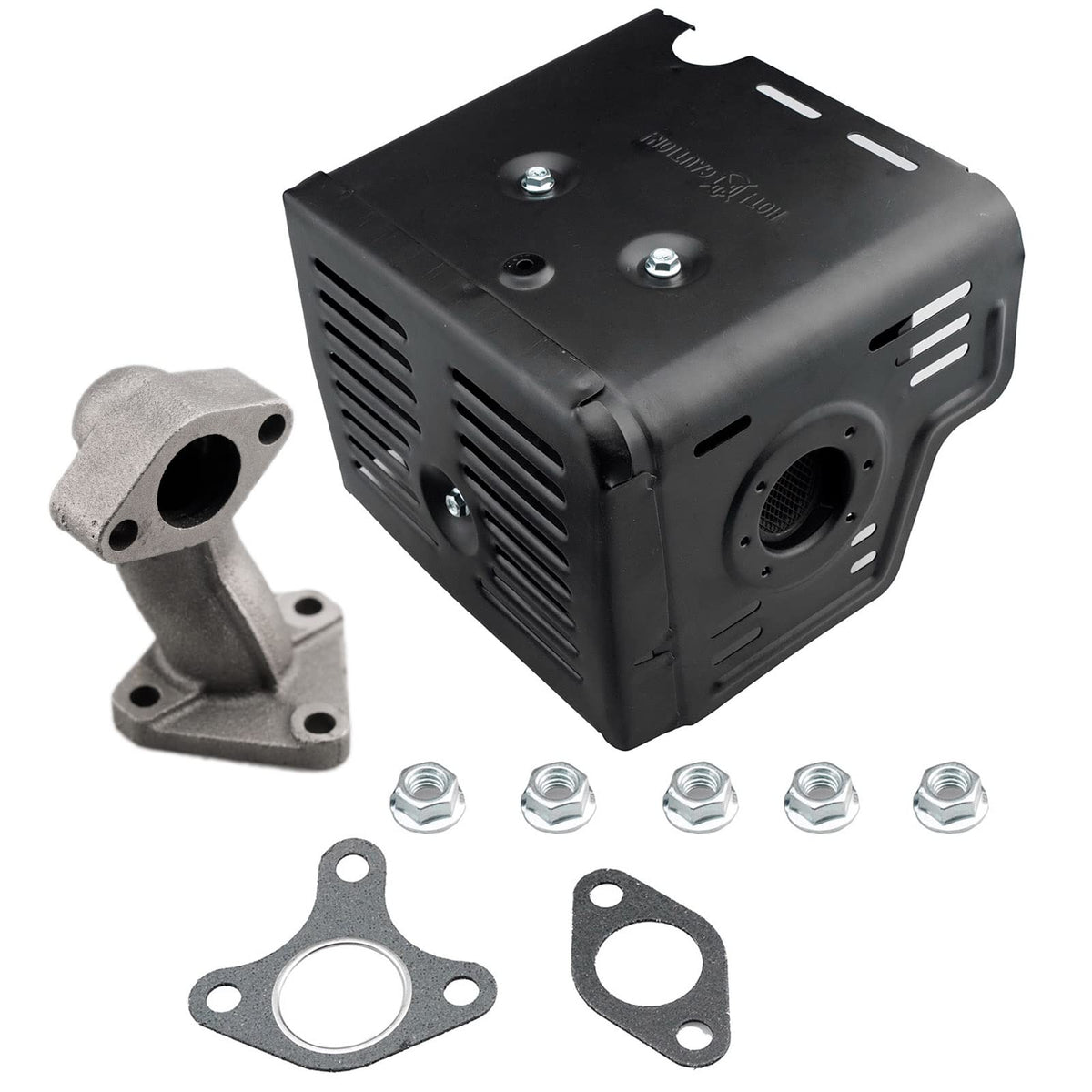 Ruma Muffler Kit for Honda GX390 exhaust assembly improves compatibility and maintenance