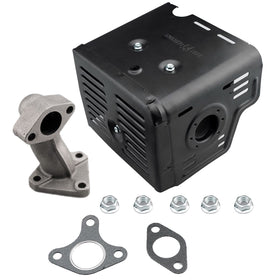 Ruma Muffler Kit for Honda GX390 exhaust assembly improves compatibility and maintenance